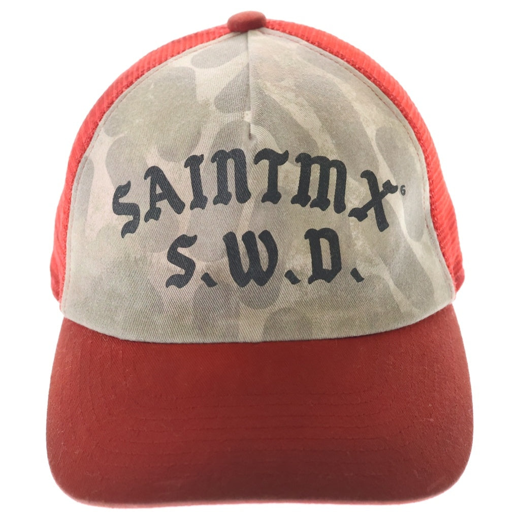SAINT MICHAEL(セントマイケル) 24SS SAINTMS CAP フロントロゴ