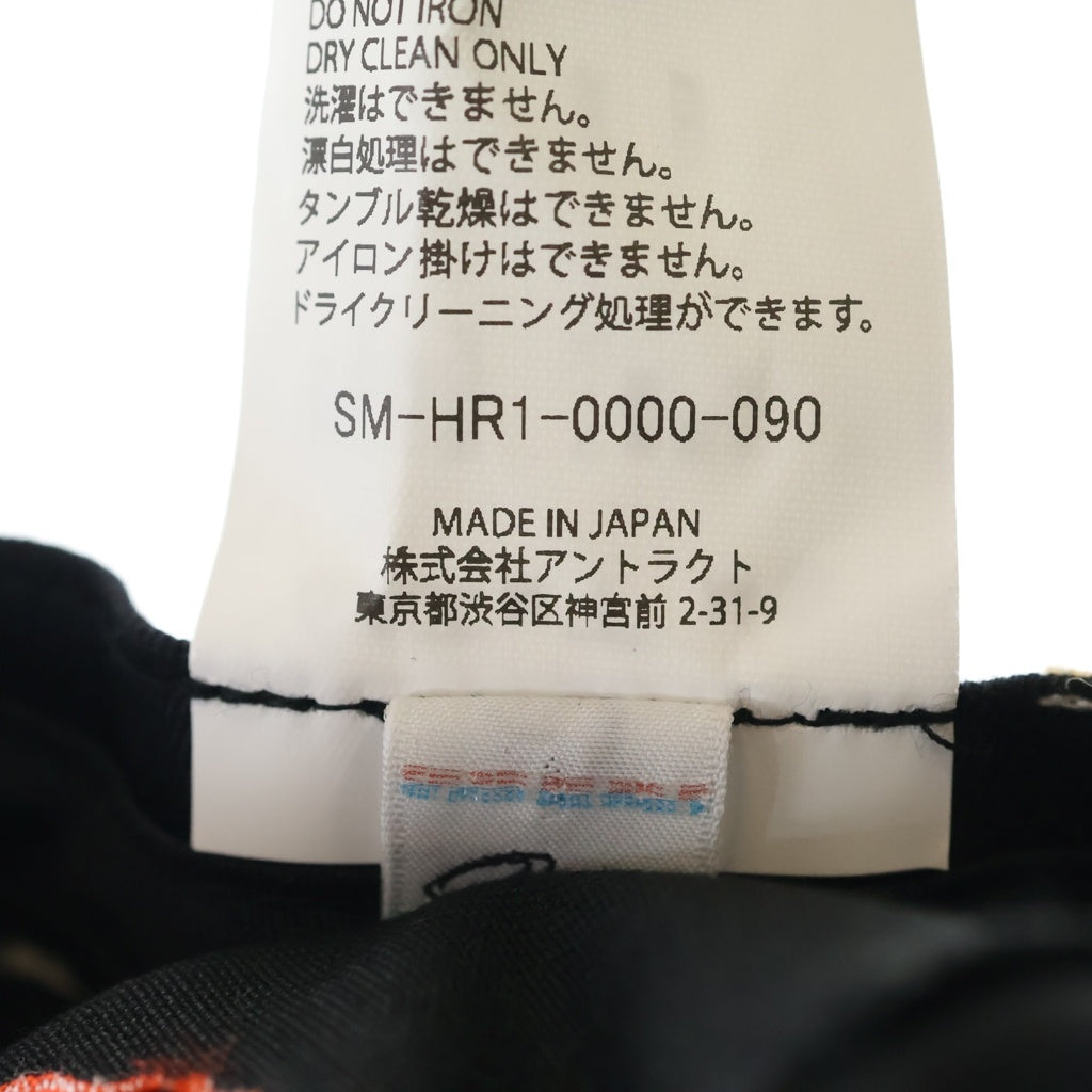 SAINT MICHAEL(セントマイケル) 25AW SINNER SHINE シンナー シャイン フロントロゴ ベースボールキャップ 帽子 ブラック SM-HR1-0000-090