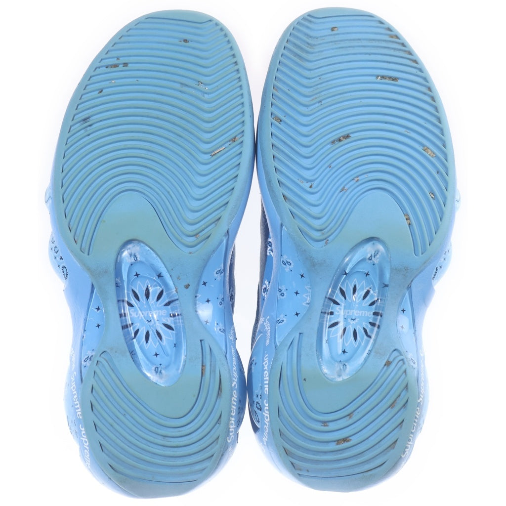 NIKE(ナイキ) 22SS ×SUPREME AIR ZOOM FLIGHT 95 シュプリーム エアズーム フライト ユニバーシティ ローカットスニーカー ブルー US8/26cm DJ8604-400