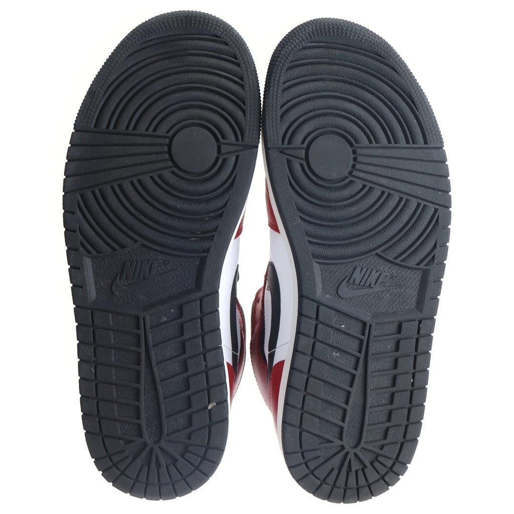 NIKE(ナイキ) AIR JORDAN 1 MID CHICAGO BLACK TOE エアジョーダン 1 シカゴ ブラック トゥ ミッドカットスニーカー ブラック/ホワイト/レッド US8/26cm 554724-069