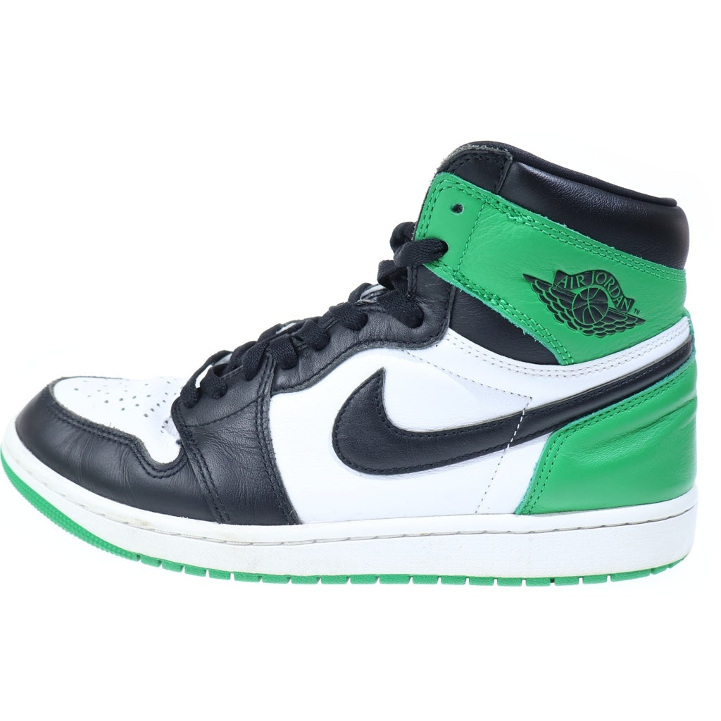 NIKE(ナイキ) AIR JORDAN 1 RETRO HIGH OG エアジョーダン1 レトロ ハイカットスニーカー グリーン/ブラック/ホワイト US10/28cm DZ5485-031