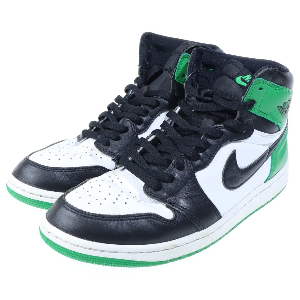 NIKE(ナイキ) AIR JORDAN 1 RETRO HIGH OG エアジョーダン1 レトロ ハイカットスニーカー グリーン/ブラック/ホワイト US10/28cm DZ5485-031