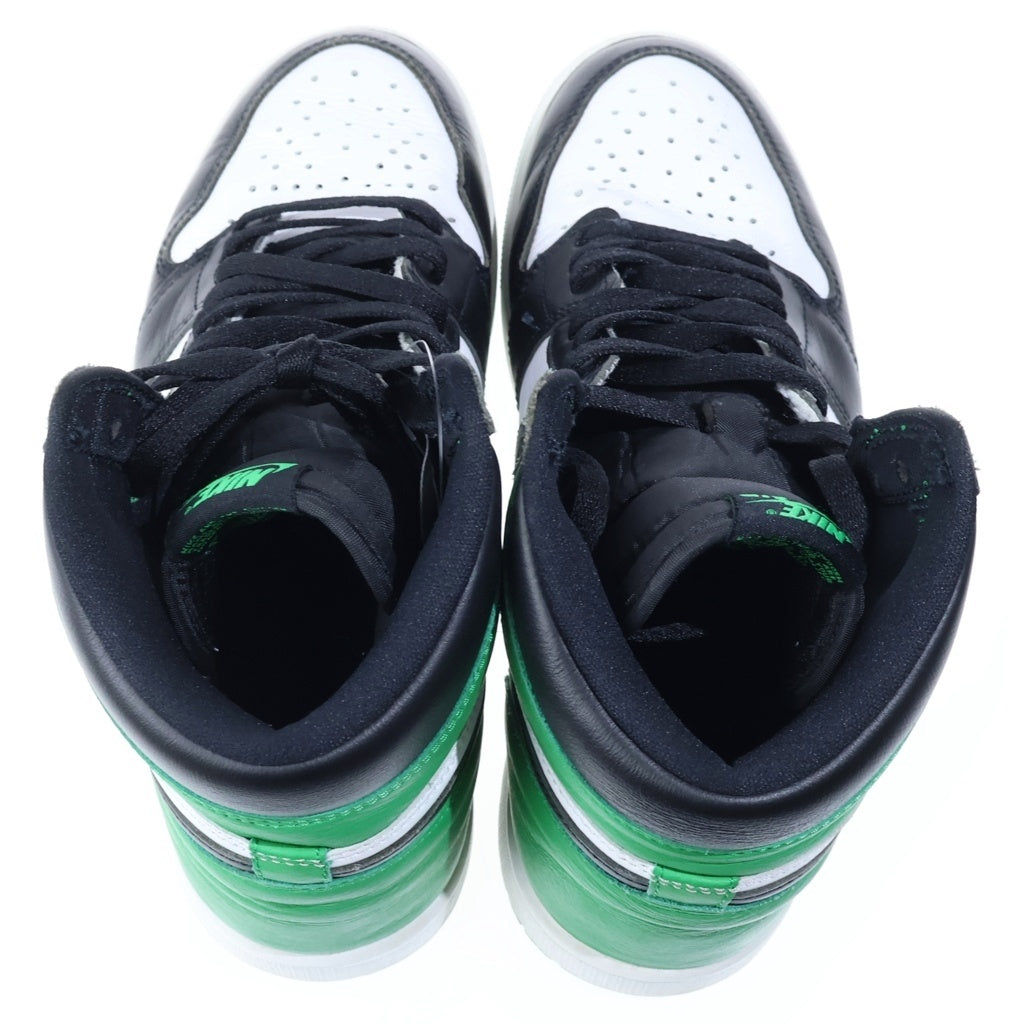 NIKE(ナイキ) AIR JORDAN 1 RETRO HIGH OG エアジョーダン1 レトロ ハイカットスニーカー グリーン/ブラック/ホワイト US10/28cm DZ5485-031