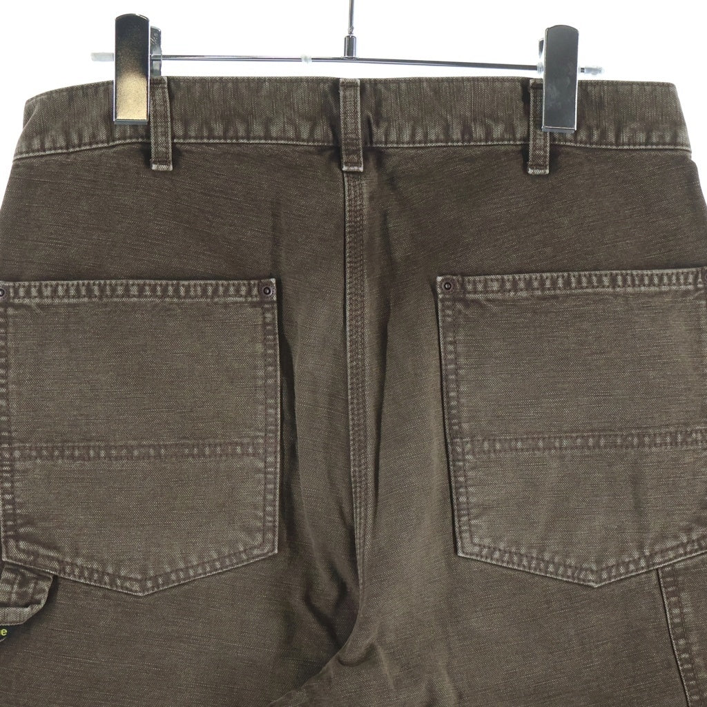 SUPREME(シュプリーム) Worn Double Knee Painter Pant ウォーンダブルニーペインターパンツ ブラウン