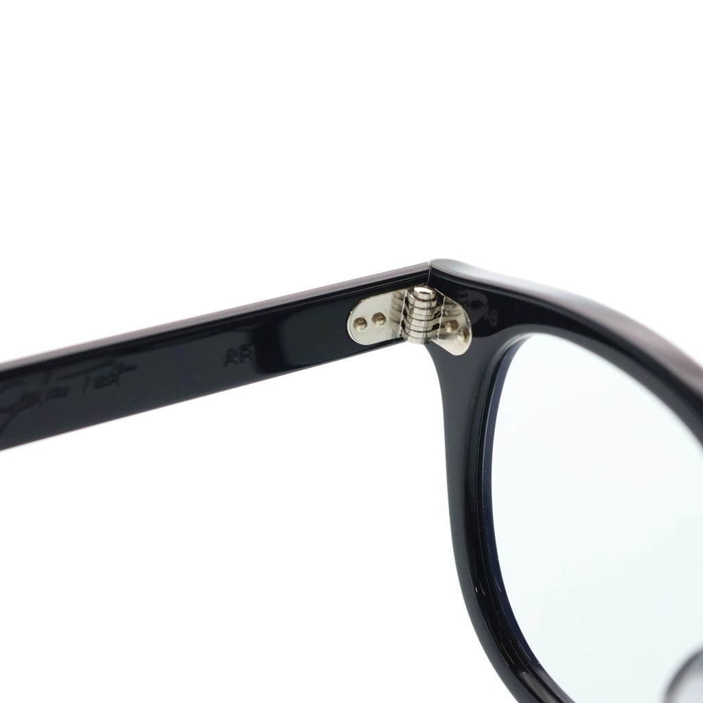 JULIUS TART OPTICAL(ジュリアス タートオプティカル) AR-48-22 ボスリントンシェイプ サングラス アイウェア メガネ ブラック
