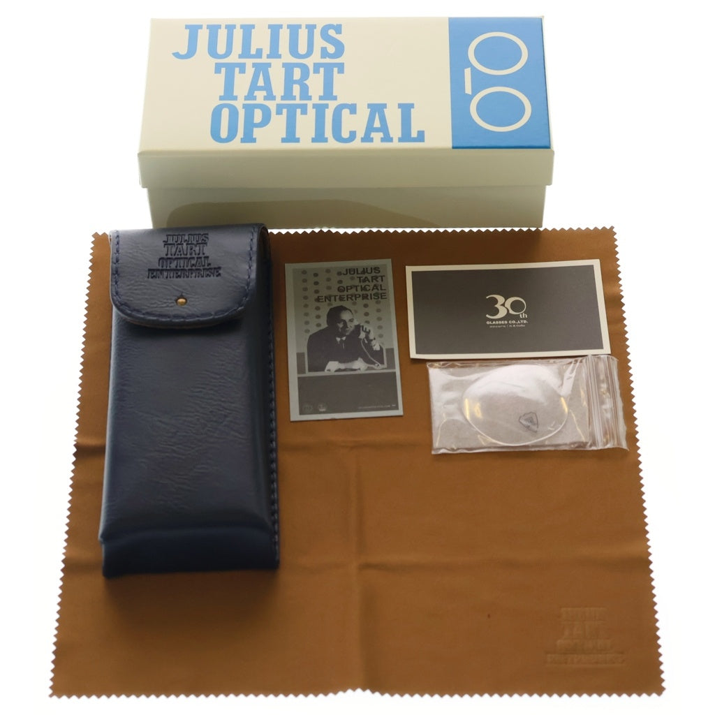 JULIUS TART OPTICAL(ジュリアス タートオプティカル) AR-48-22 ボスリントンシェイプ サングラス アイウェア メガネ ブラック