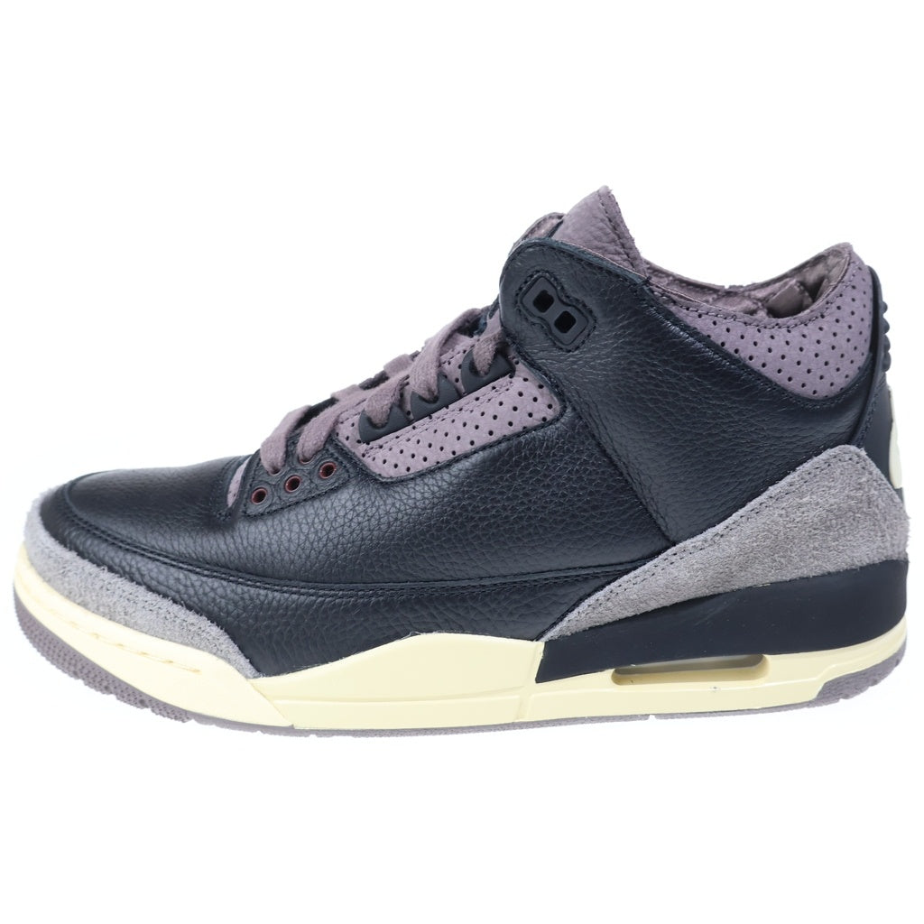 NIKE(ナイキ) ×A MA MANIERE WMNS AIR JORDAN 3 RETRO OG SP アママニエール ウィメンズ エアジョーダン 3ハイカットスニーカー ブラック/グレー US11/28cm FZ4811-001