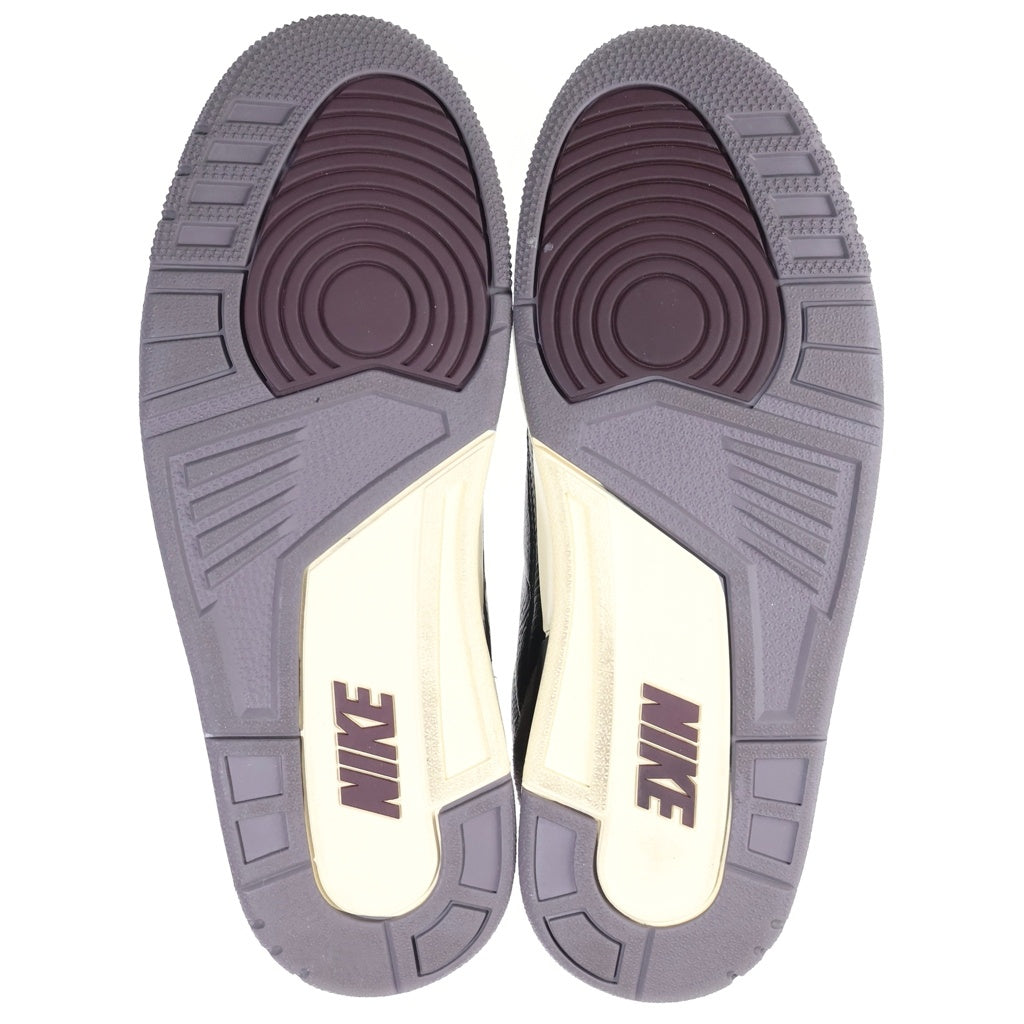 NIKE(ナイキ) ×A MA MANIERE WMNS AIR JORDAN 3 RETRO OG SP アママニエール ウィメンズ エアジョーダン 3ハイカットスニーカー ブラック/グレー US11/28cm FZ4811-001