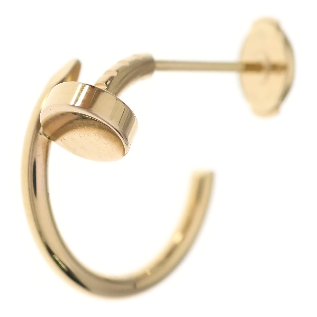 Cartier(カルティエ) ジュスト アン クル フープピアス K18PG ピンクゴールド CRB8301234 両耳 レディース