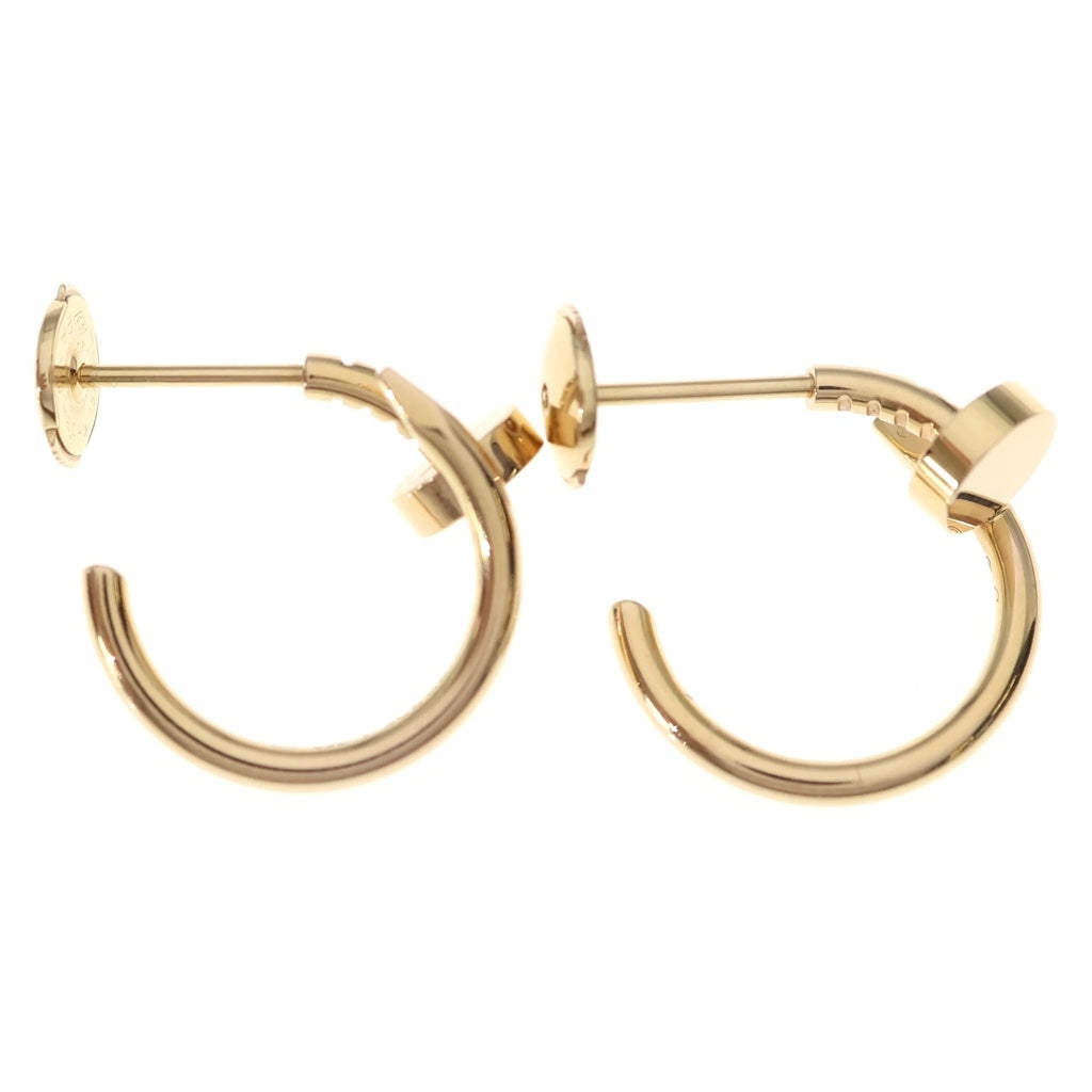 Cartier(カルティエ) ジュスト アン クル フープピアス K18PG ピンクゴールド CRB8301234 両耳 レディース