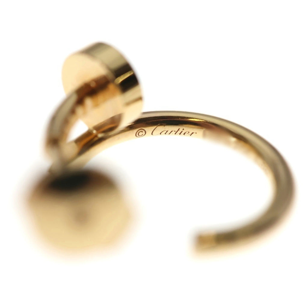 Cartier(カルティエ) ジュスト アン クル フープピアス K18PG ピンク