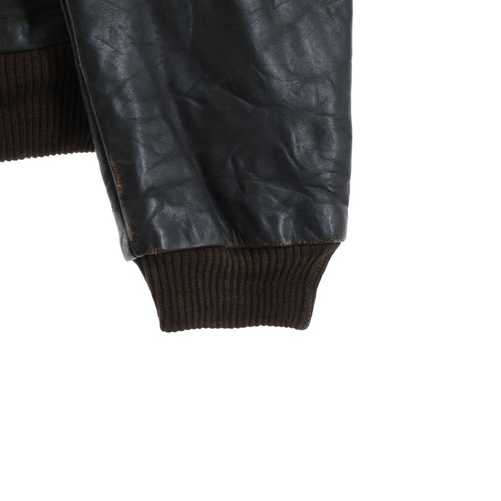 SCHOTT(ショット) 80S VINTAGE A-2 LEATHER FLIGHT JACKET ヴィンテージ レザー フライトジャケット ブラウン