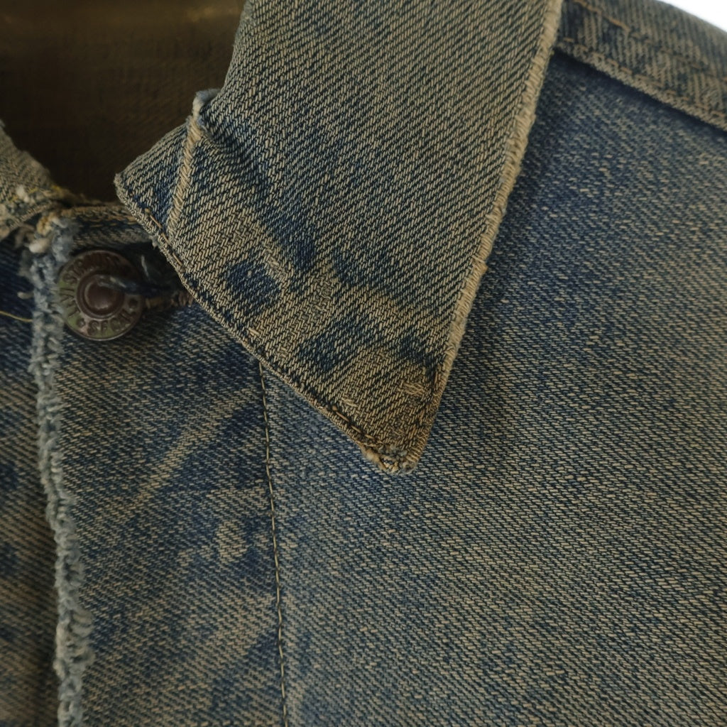 Levi's(リーバイス) 50S VINTAGE 507XX 2nd ボタン裏17 BIG E 紙パッチ セカンド ヴィンテージ デニムジャケット インディゴ