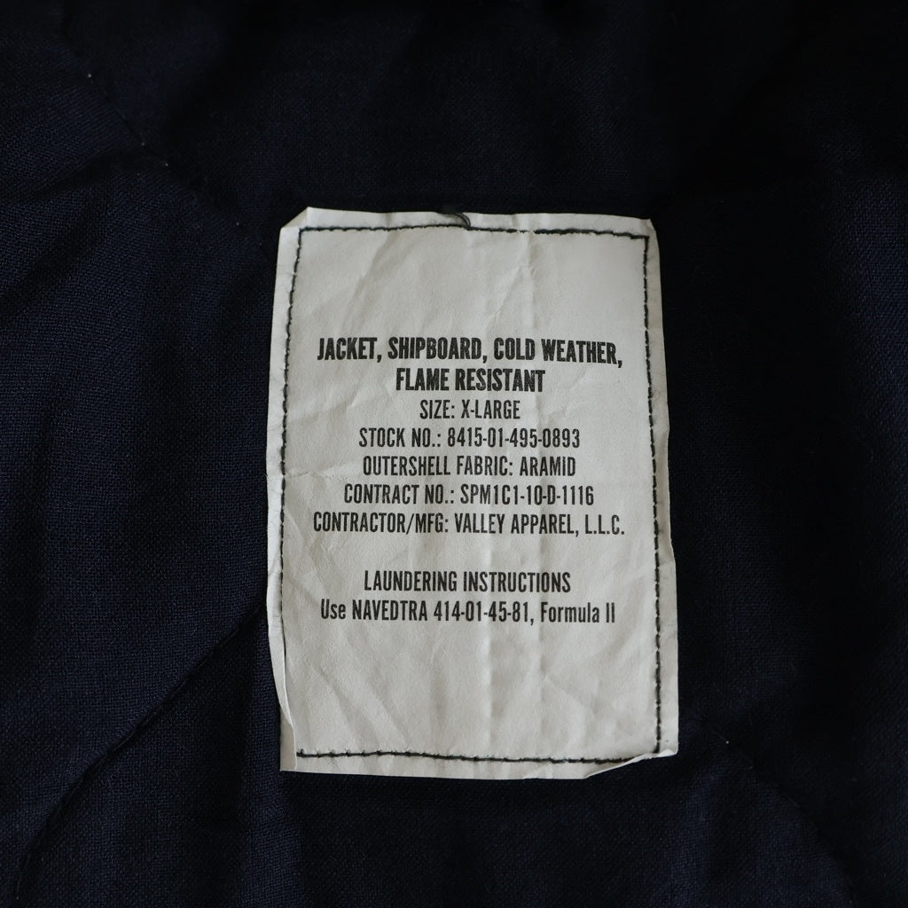 VINTAGE(ヴィンテージ) 00S US NAVY SHIP BOARD JACKET ユーエスネイビー シップボードジャケット ヴィンテージ ミリタリー ネイビー
