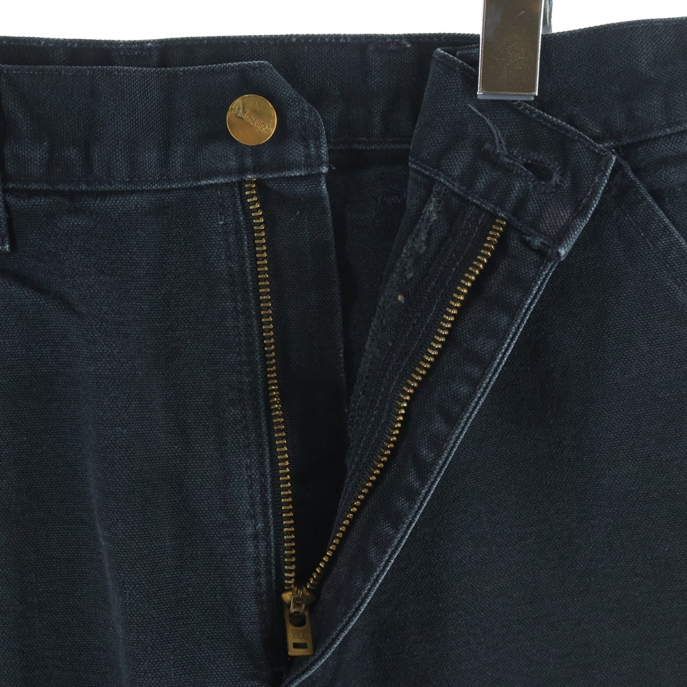 CARHARTT(カーハート) DOUBLE-FRONT UTILITY WORK PANT ダブルニー ワーク ペインターパンツ ブラック B01-BLK
