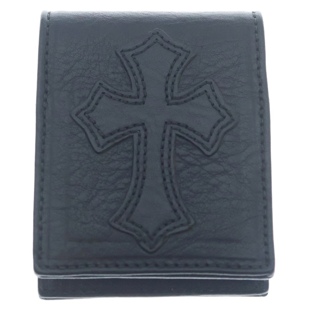 CHROME HEARTS(クロムハーツ) YY NOTEPAD MEMO HOLDER RHODIA クロスパッチ付き ノートパッド ロディアメモホルダー レザーケース ブラック