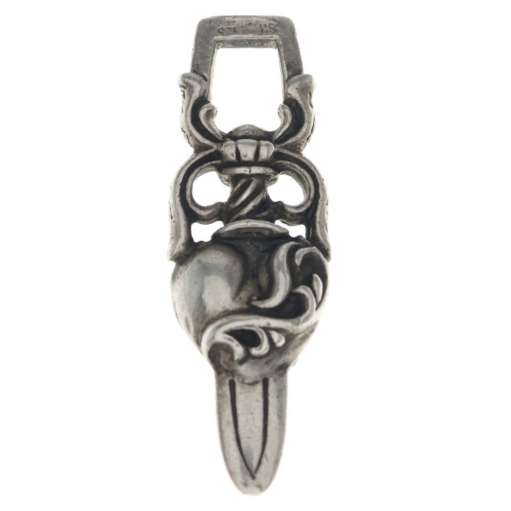CHROME HEARTS(クロムハーツ) DAGGER HEART ダガーハート ペンダントトップ シルバー BCA243