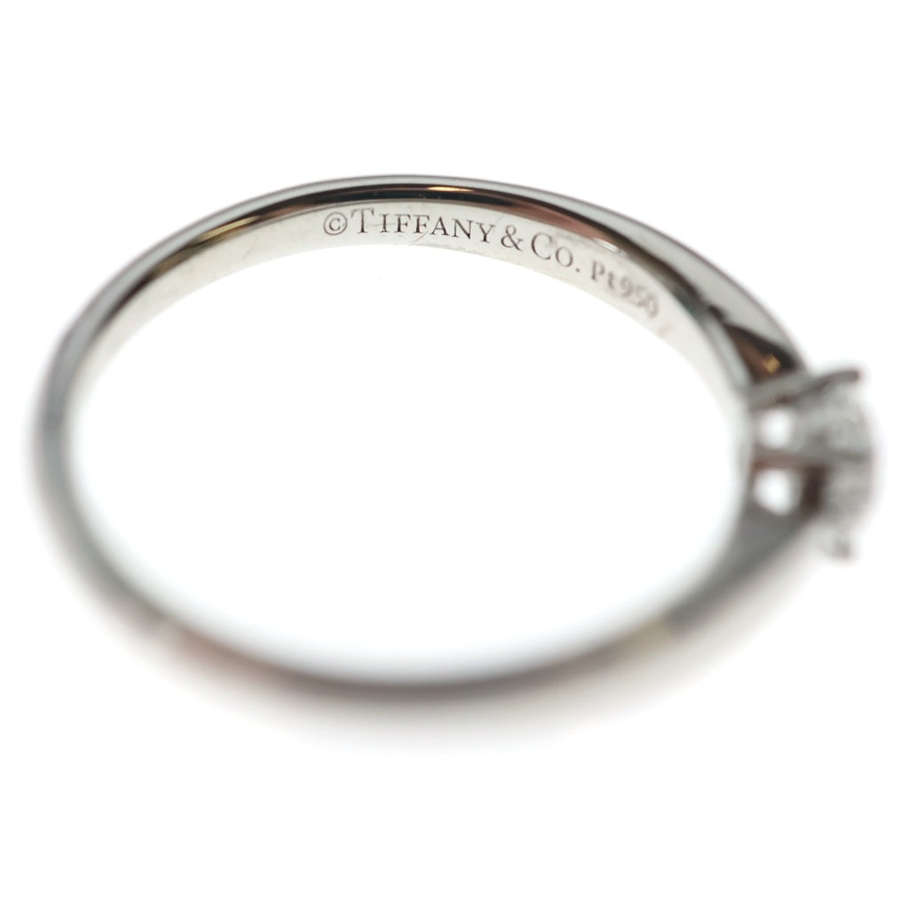 TIFFANY & Co.(ティファニー) ハーモニー ソリティア エンゲージ メント ダイヤ プラチナ リング 指輪 シルバー レディース