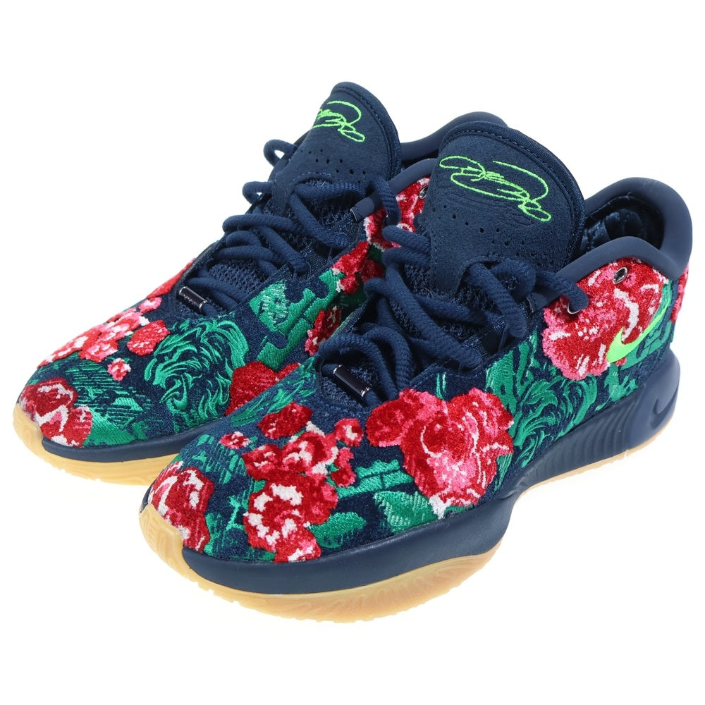 NIKE(ナイキ) LeBron 21 PRM Father of Pearl レブロン XXI ローカットスニーカー フラワー US9.5/27.5cm FV7275-400