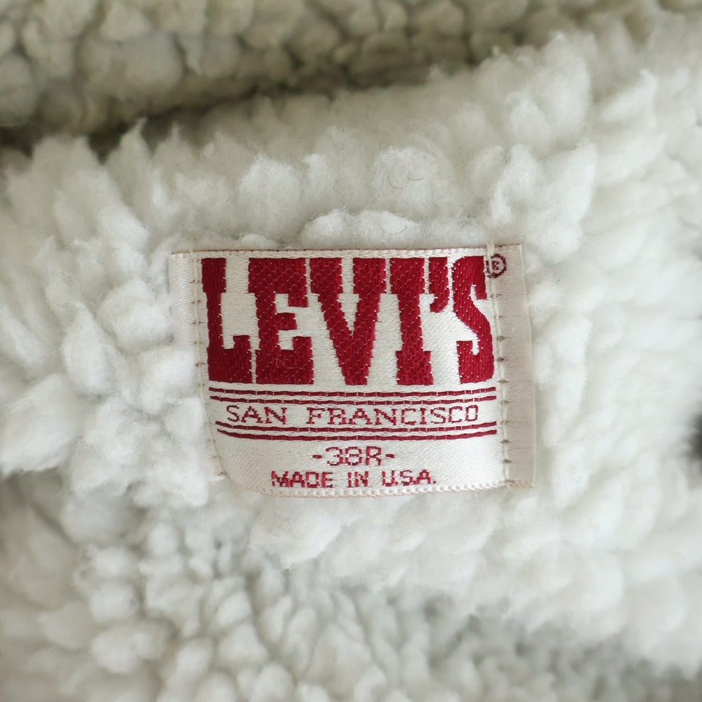 Levi's(リーバイス) 80s VINTAGE 70608-0216 ボアライナー デニムジャケット インディゴ