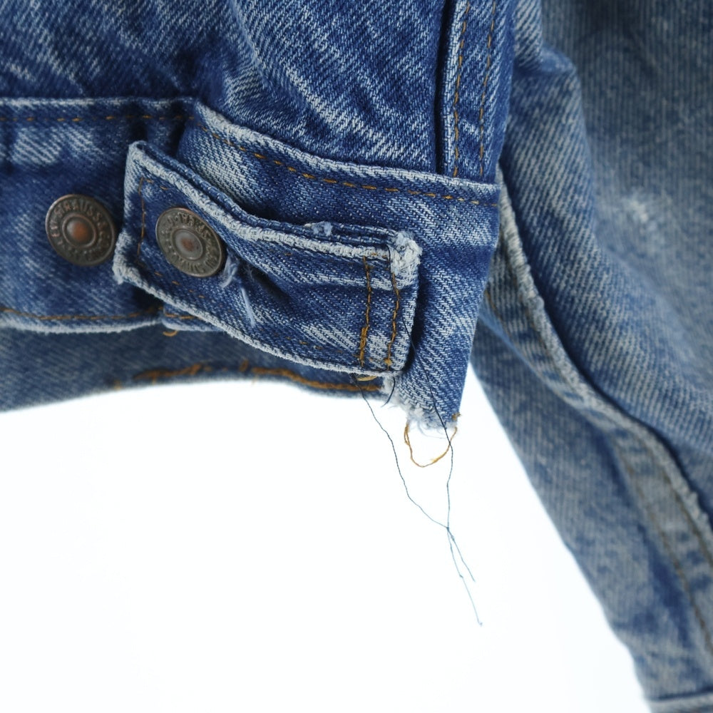Levi's(リーバイス) 80s VINTAGE 70505-0317 ブランケットライナー デニムジャケット インディゴ