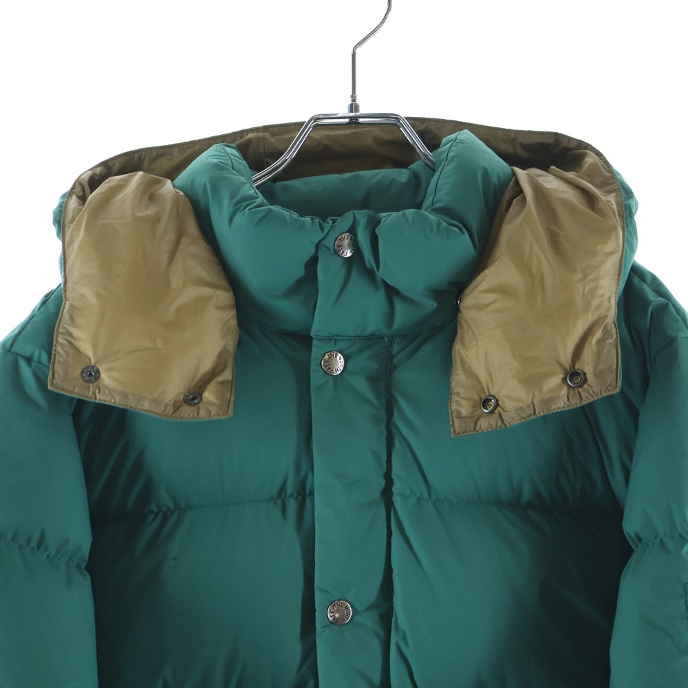 THE NORTH FACE(ザノースフェイス) CAMP SIERRA SHORT キャンプ シエラショート フーデッドダウンジャケット グリーン ND92230