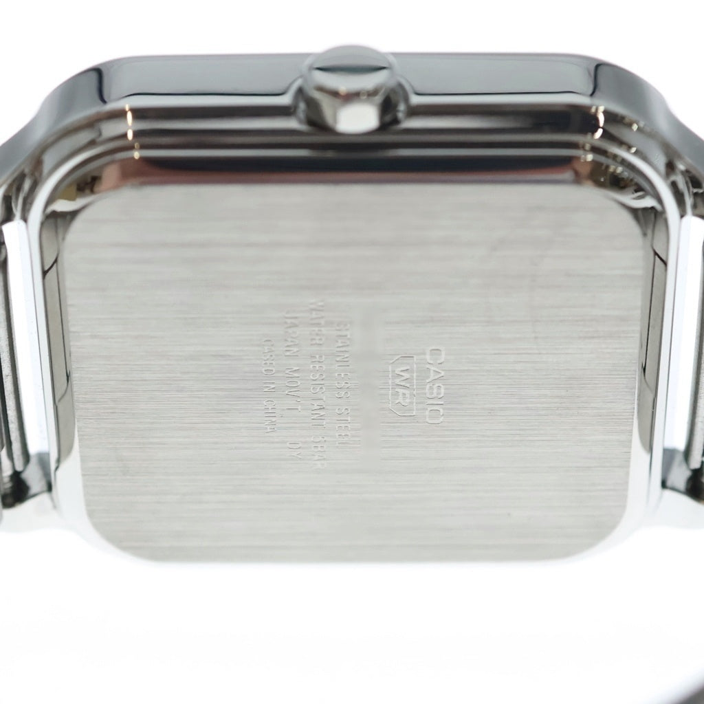 CASIO(カシオ) ムーンフェイス クオーツ 腕時計 シルバー MTP-M305D-7AJF