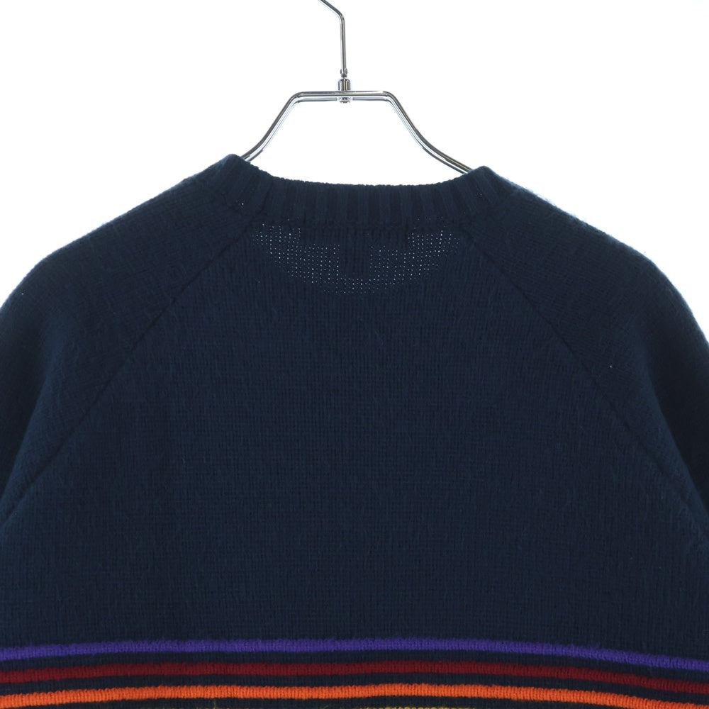 SUPREME(シュプリーム) 26SS Raised Striped Sweater レイズドストライプ ニットセーター ネイビー