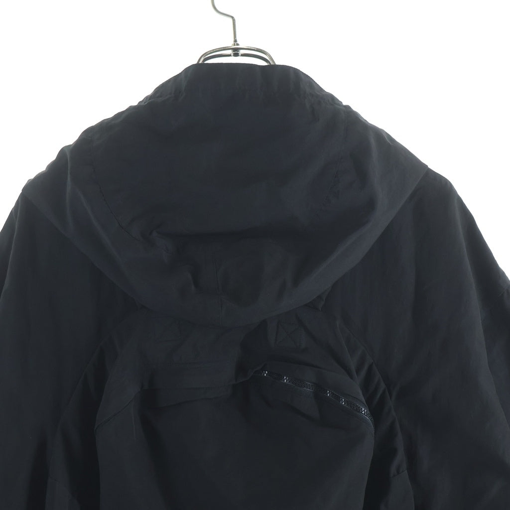 KENZO(ケンゾー) Zip Up Hooded Winbreaker Jacket ジップ アップ フーデッド ウィンブレーカー ジャケット ブラック FD55BL1579NF