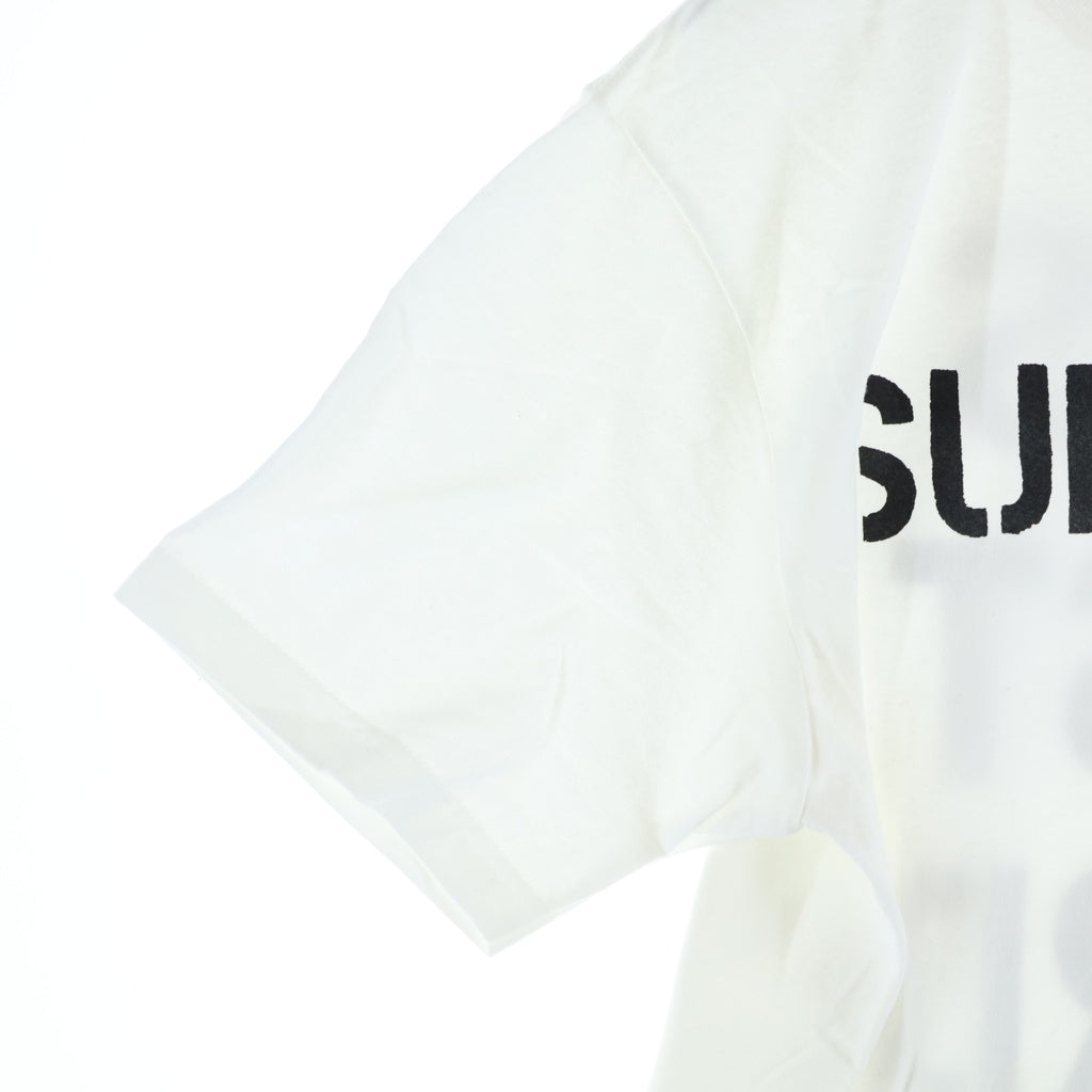 SUPREME(シュプリーム) 26SS Hard Tee ハード フロントロゴ 両面プリントTシャツ 半袖クルーネックカットソー ホワイト