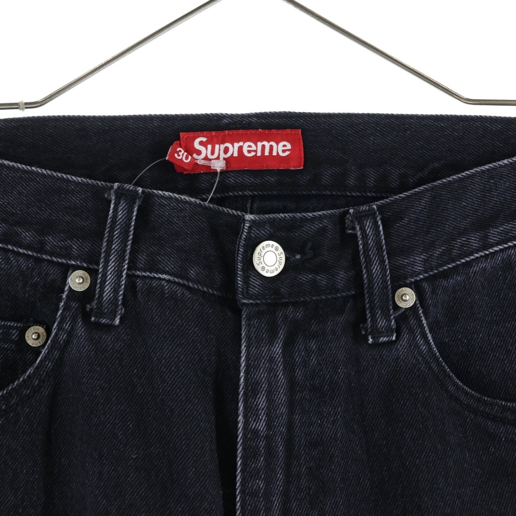 SUPREME(シュプリーム) 24SS Denim Painter Pant ジップフライ デニムペインターパンツ ブラック