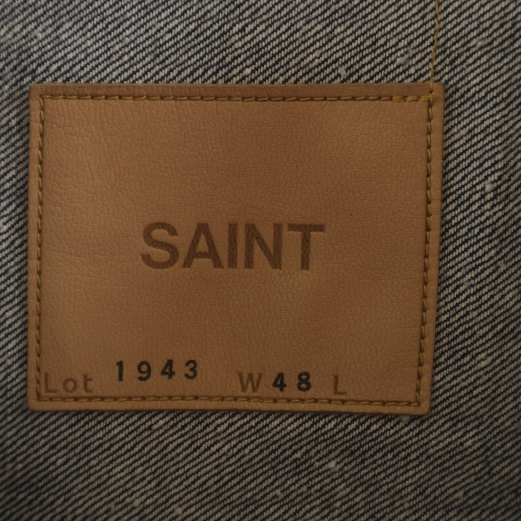 セントマイケル26SS新作DENIM JACKET L極美品デニムジャケット SAINT MICHAEL(セントマイケル) 26SS × BerBerJin BBJ_BBJ DENIM