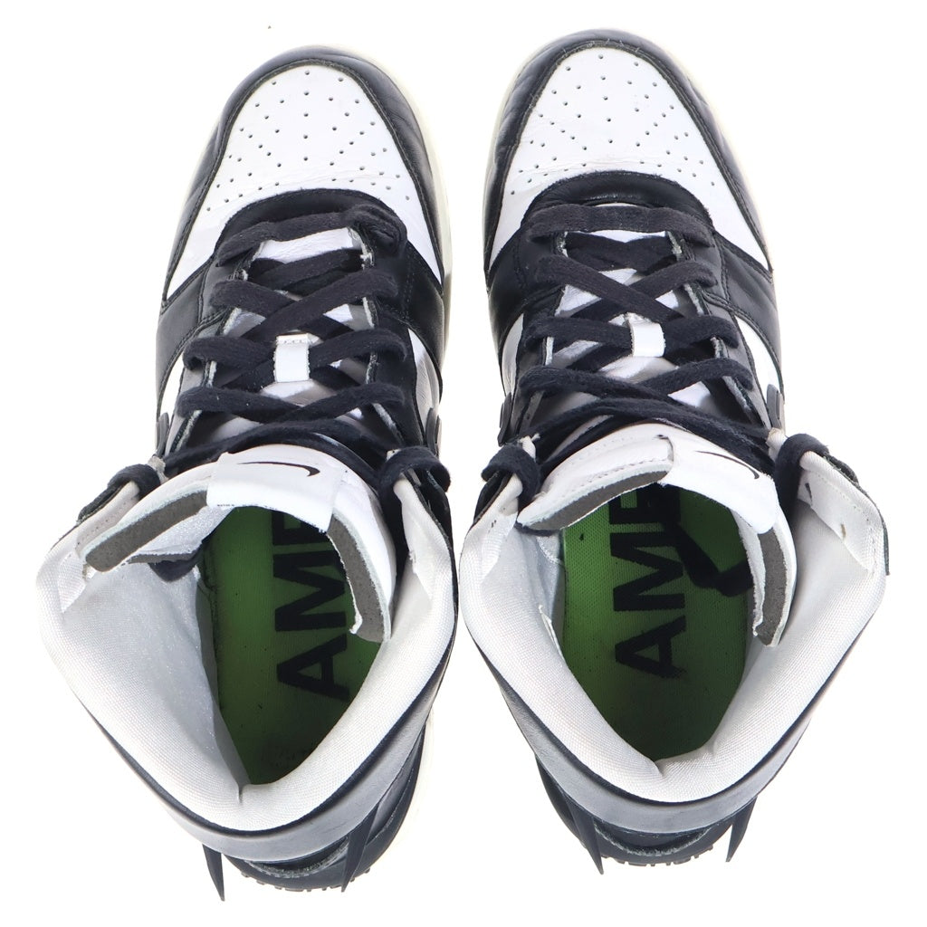 NIKE(ナイキ) ×AMBUSH DUNK HIGH アンブッシュ ダンク ハイカットスニーカー ブラック/ホワイト US10.5/28.5cm CU7544-001