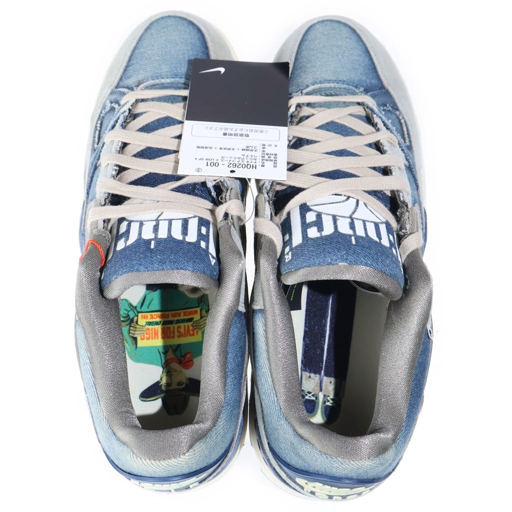 NIKE(ナイキ) ×NIGO ×Levi's AIR FORCE 3 LOW SP 4 ニゴー リーバイス エアフォース ローカットスニーカー インディゴ/グレー US9/27cm HQ0262-001