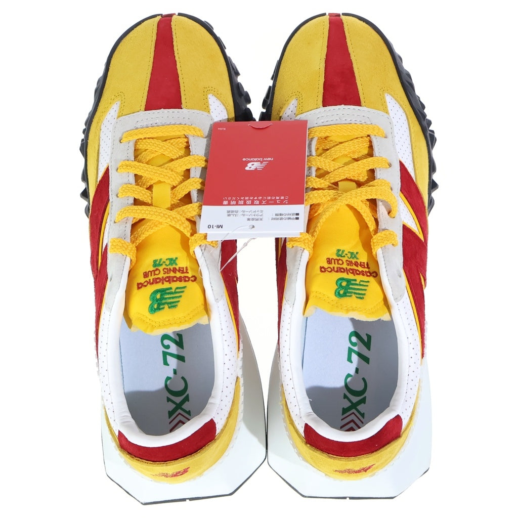 New Balance(ニューバランス) ×Casablanca UXC72CBB カサブランカ ローカットスニーカー イエロー/レッド US9/27cm