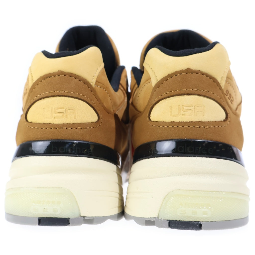 New Balance(ニューバランス) M992LX USA製 スエードレザーローカットスニーカー ブラウン US9/27cm