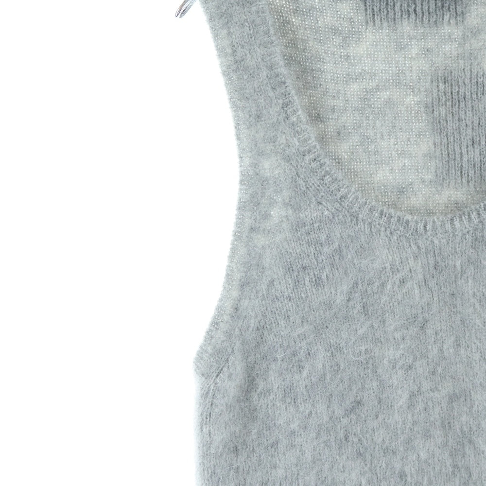 JACQUEMUS(ジャックムス) Le D?bardeur モヘア混 ニット タンクトップ グレー 246KN502 2317 950