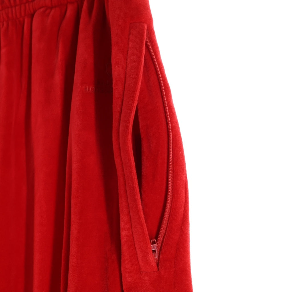 BALENCIAGA(バレンシアガ) 21SS Soft Tracksuit Pants レーヨン混 ソフトトラックスーツパンツ レッド 659094 TKQ12