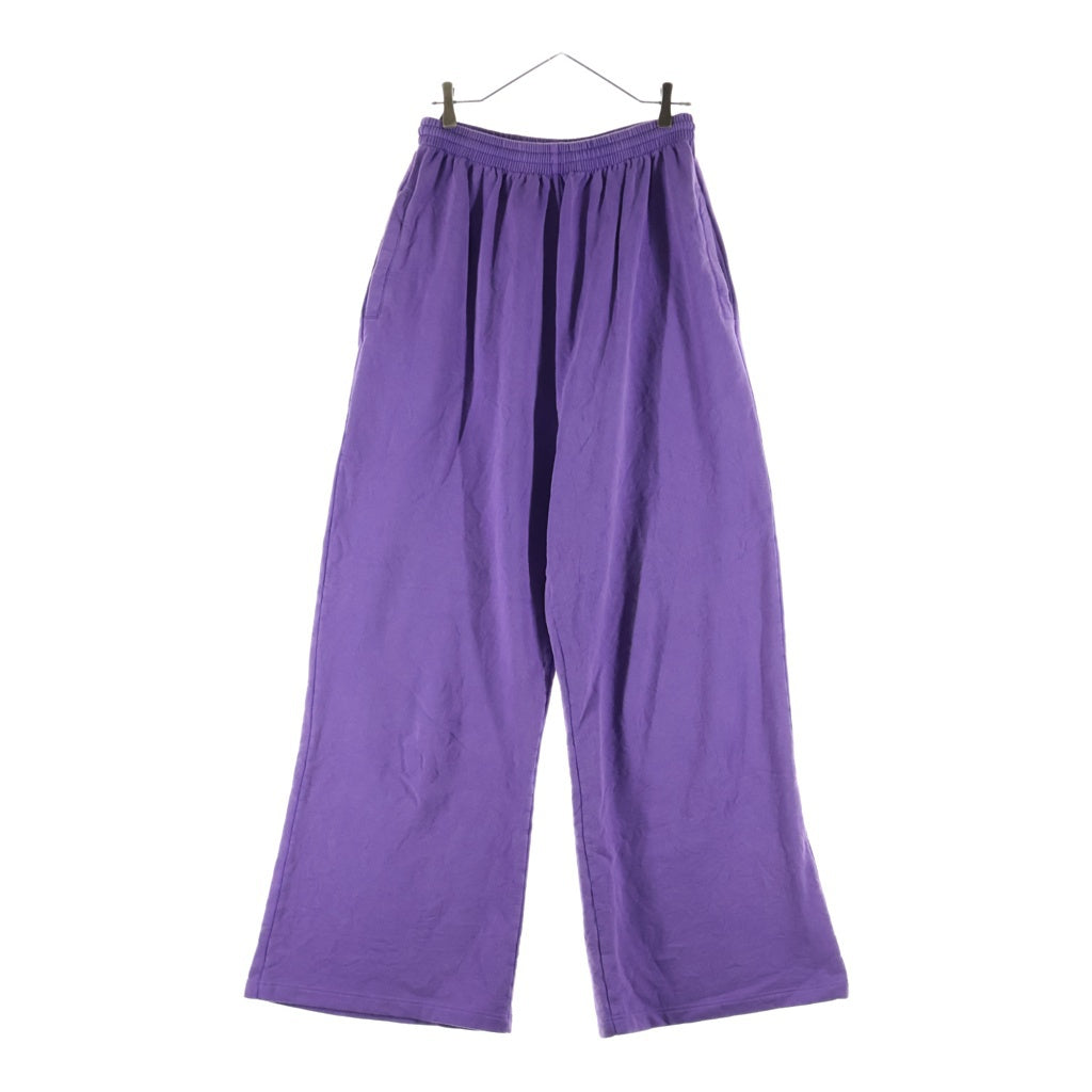 BALENCIAGA(バレンシアガ) 22SS Baggy Sweatpants バギー ドローストリング スウェットパンツ パープル 682143 TLVN2