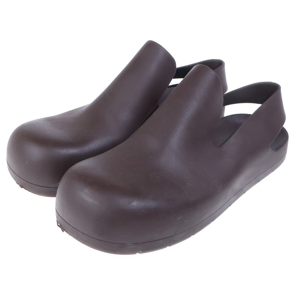 BOTTEGA VENETA(ボッテガヴェネタ) Puddle Slingback Sandal パドル スリングバック ラバーサンダル シューズ ブラウン 658767 V00P0