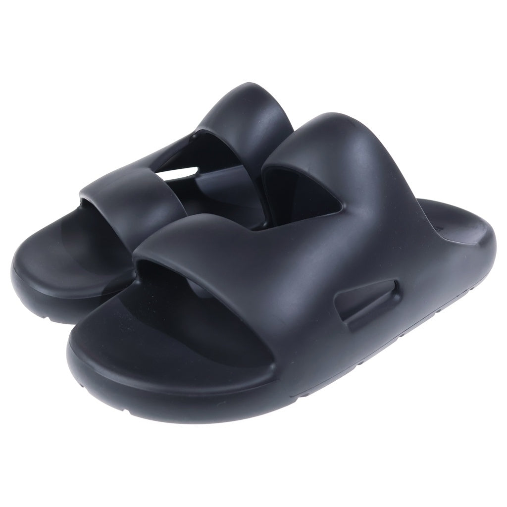 BOTTEGA VENETA(ボッテガヴェネタ) Gel Rubber Sandal ゲルラバー バンドサンダル シューズ ブラック 690103 V11T0