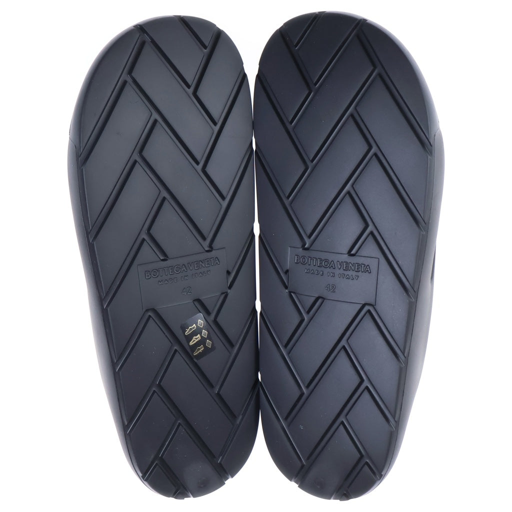 BOTTEGA VENETA(ボッテガヴェネタ) Gel Rubber Sandal ゲルラバー バンドサンダル シューズ ブラック 690103 V11T0