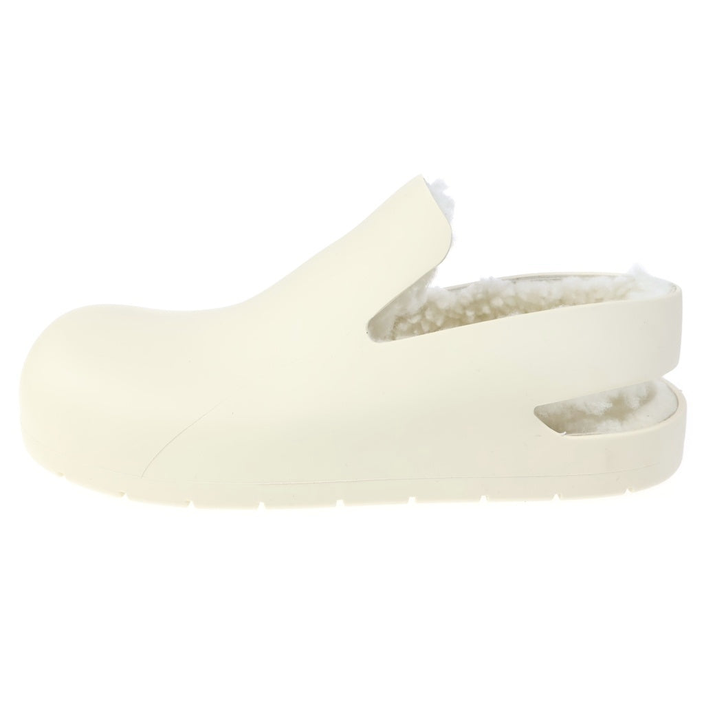 BOTTEGA VENETA(ボッテガヴェネタ) PUDDLE SLINGBACK SANDAL パドル スリングバック ラバー シアリング サンダル ベージュ 676886 V1BM0