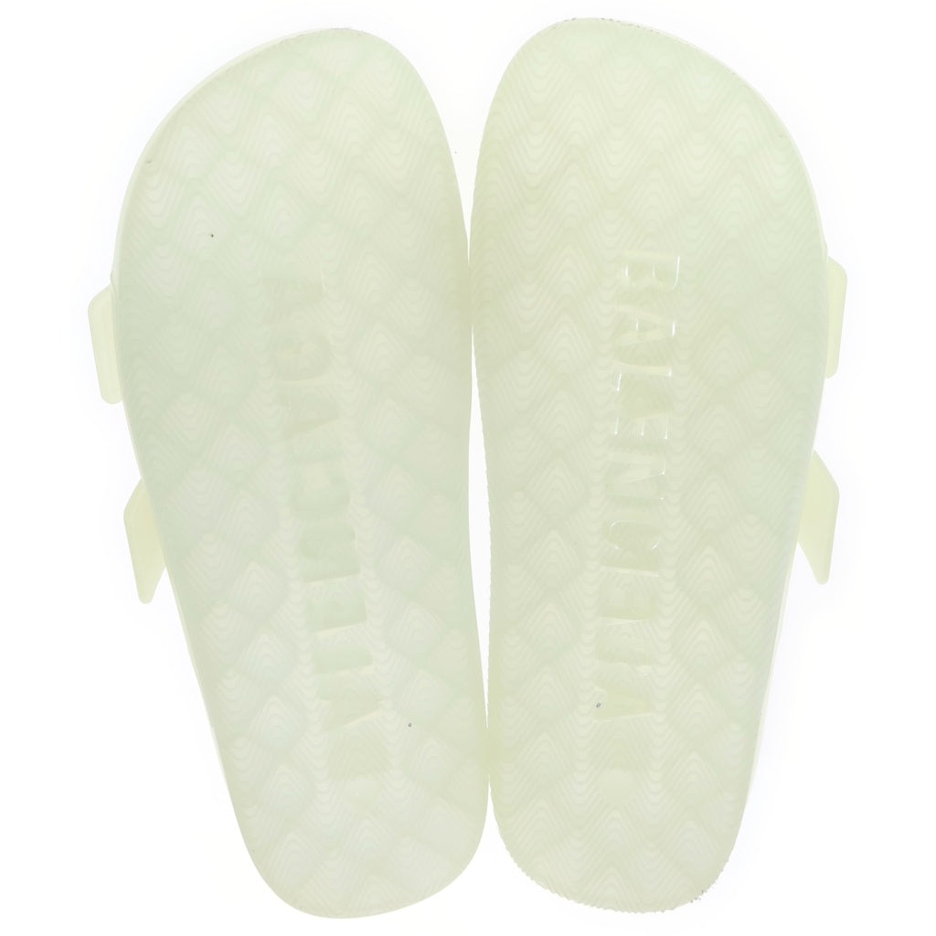 BALENCIAGA(バレンシアガ) MALLORCA マヨルカ ラバー クリア ベルテッドサンダル シューズ イエロー 656940