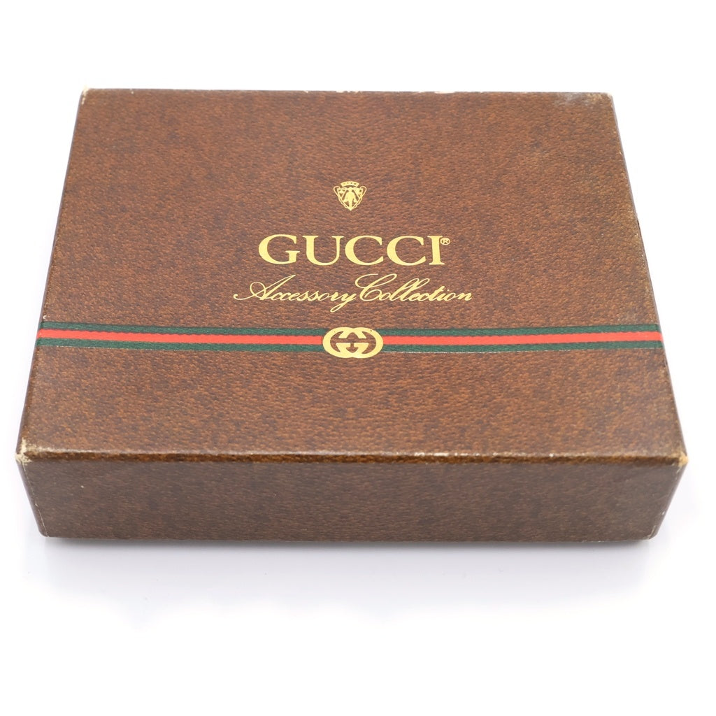 GUCCI(グッチ) GGスプリーム ロゴ刻印 コンパクトウォレット 財布 ベージュ/ネイビー 01 03 408