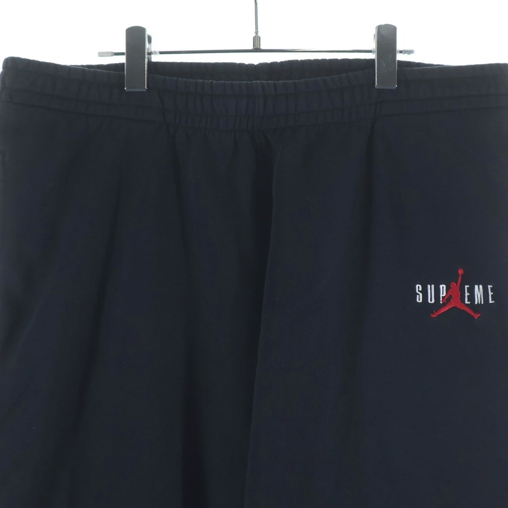SUPREME(シュプリーム) 24AW ×NIKE Jordan Sweatpant ナイキ ジョーダン スウェット ロングパンツ ブラック HF0838-010