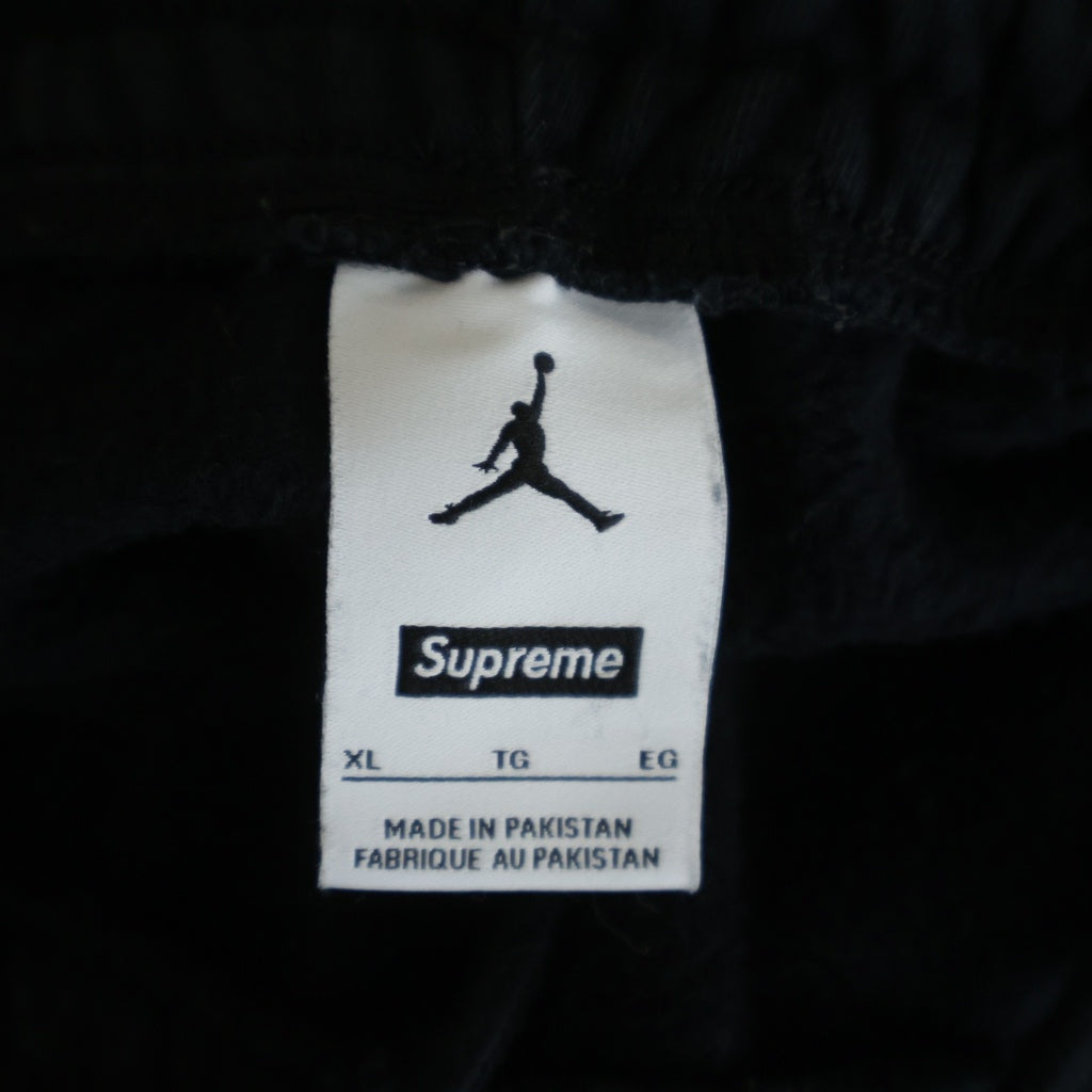 SUPREME(シュプリーム) 24AW ×NIKE Jordan Sweatpant ナイキ ジョーダン スウェット ロングパンツ ブラック HF0838-010