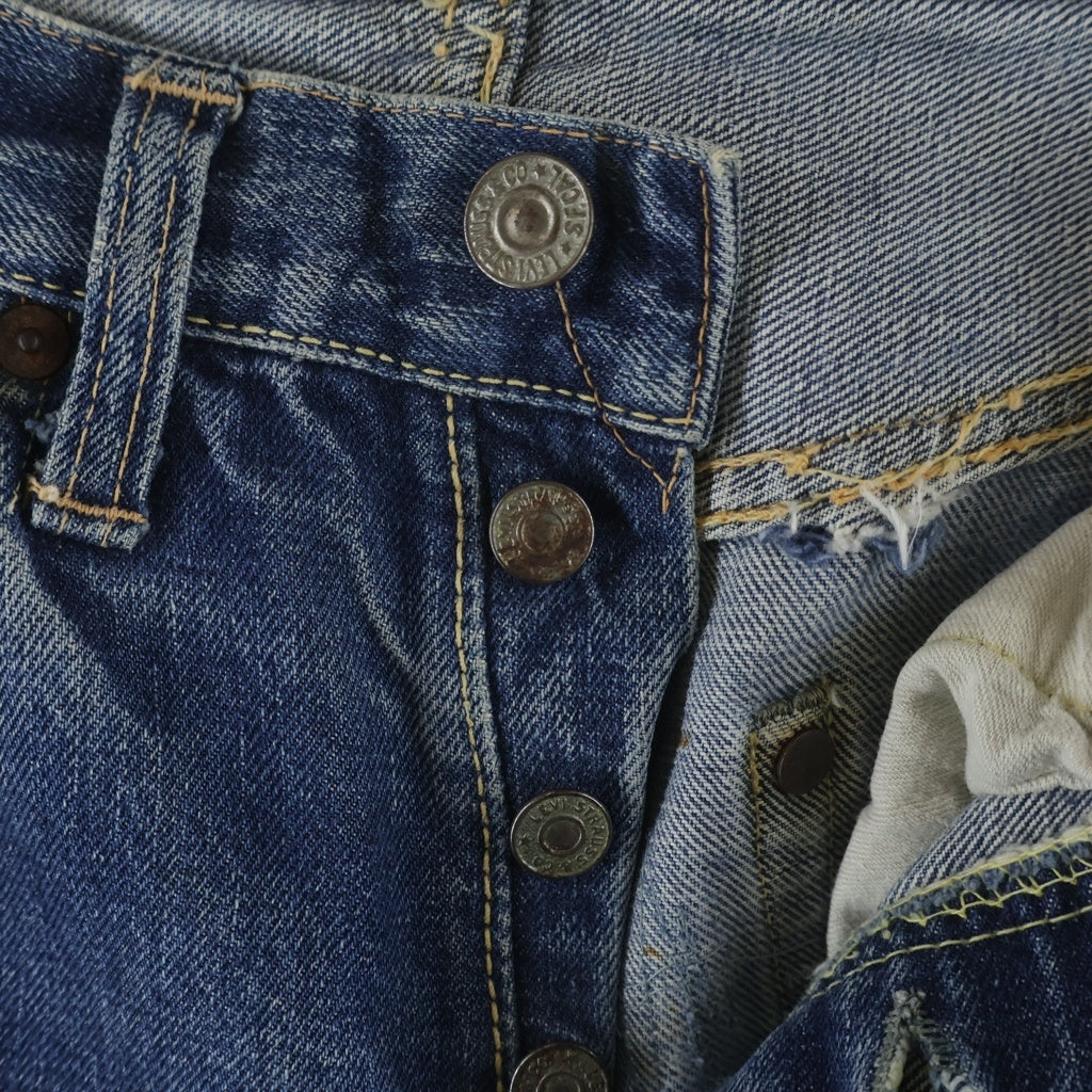 Levi's(リーバイス) 50S-60S VINTAGE 501XX ギャラ入り紙パッチ ボタン裏14 足長R BIG E ヴィンテージ ボタンフライデニムパンツ インディゴ