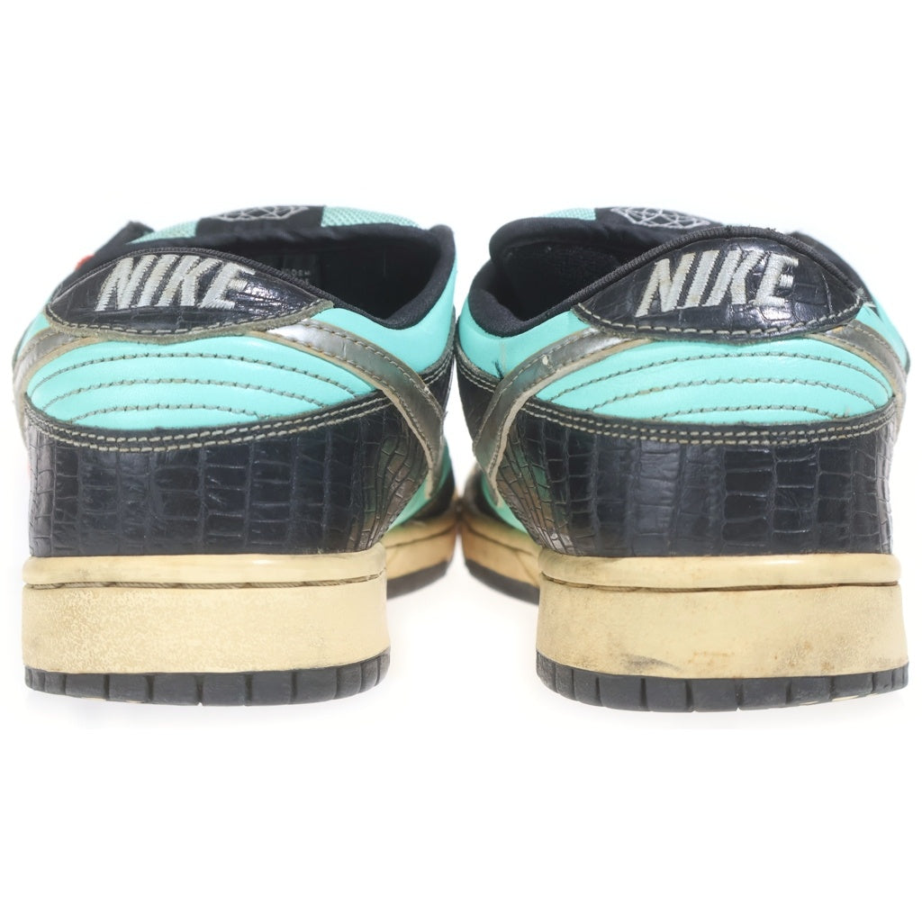 NIKE SB(ナイキエスビー) 【鑑賞用 2005年製】 DUNK LOW DIAMOND SUPPLY CO. ダンク ダイヤモンドサプライ ローカットスニーカー ブラック/ティファニーブルー 304292-402