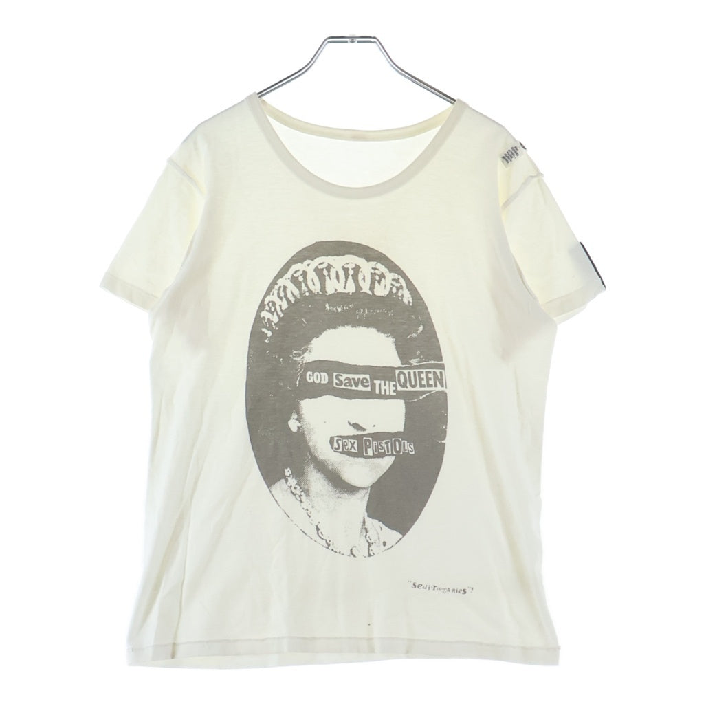 VINTAGE(ヴィンテージ) 90S セディショナリーズ 復刻 セックスピストルズ インサイドアウト クルーネック 半袖パンクTシャツ カットソー